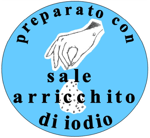 Logo per i prodotti che usano sale arricchito di iodio